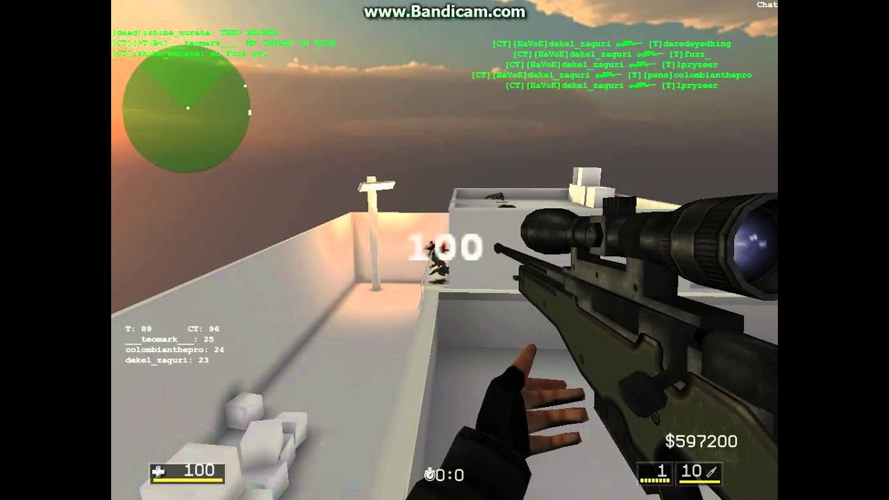 Cs Portable Gameplay: Sniper Duel