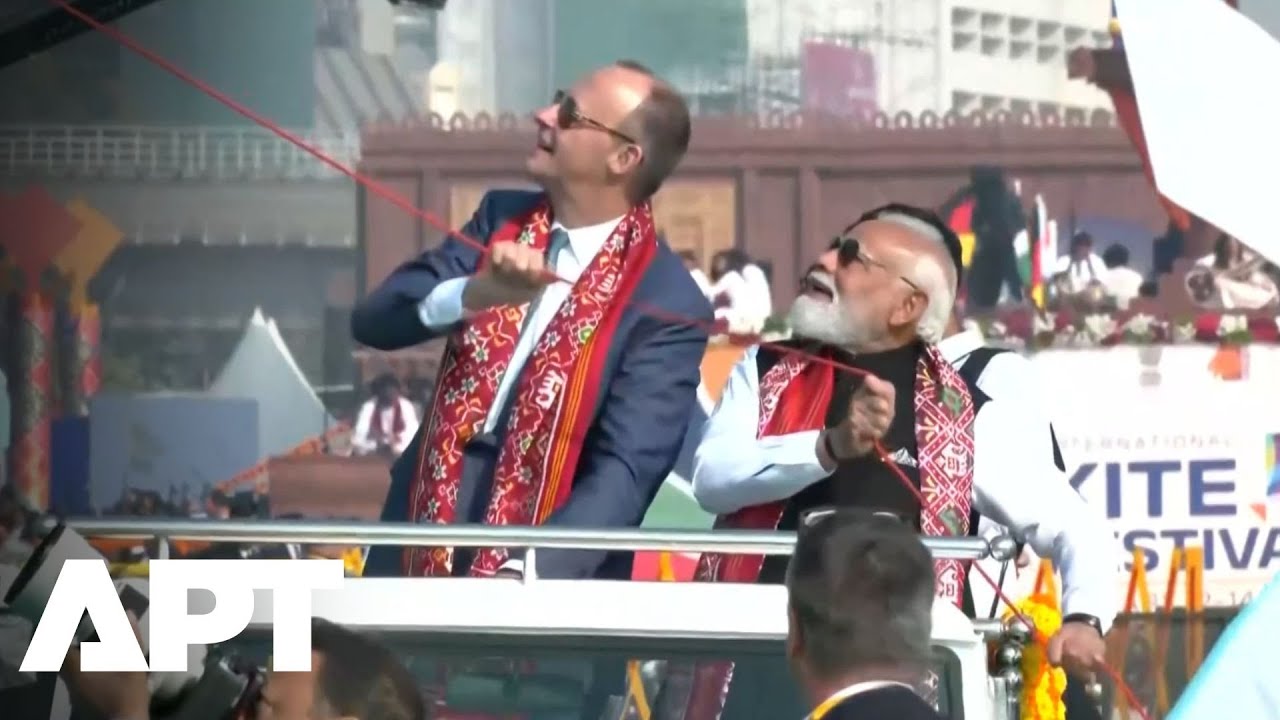 Kite Strings in Their Hands:  PM Modi and Merz Celebrate India&rsquo;s Festival | APT