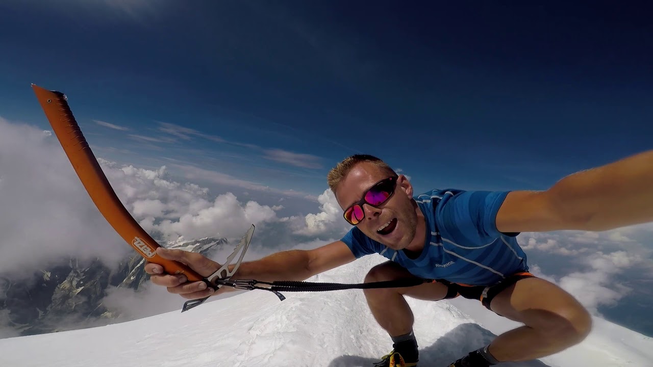 Mont blanc 4808mas up and down in 14 houres. Eivind Trippestad