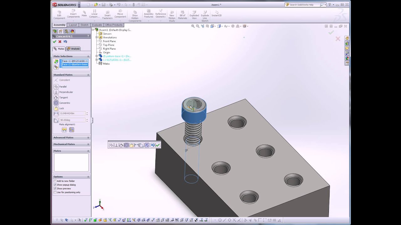 SolidWorks Lecture - Assembly Fundamentals