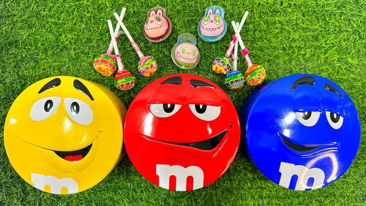 Top 5 Satisfying Video ASMR Lolipops Chocolate and Gummy Candy Unboxing Video Most Popular Candy