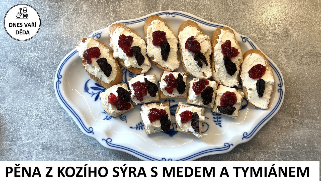 Pěna z kozího sýra Video Project 5
