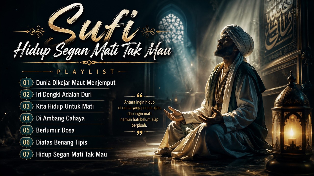 Lagu Sufi - Penerang Jiwa - Dunia Dikejar Maut Menjemput