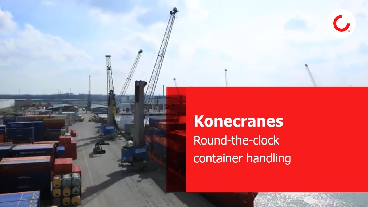 Konecranes for round-the-clock container handling