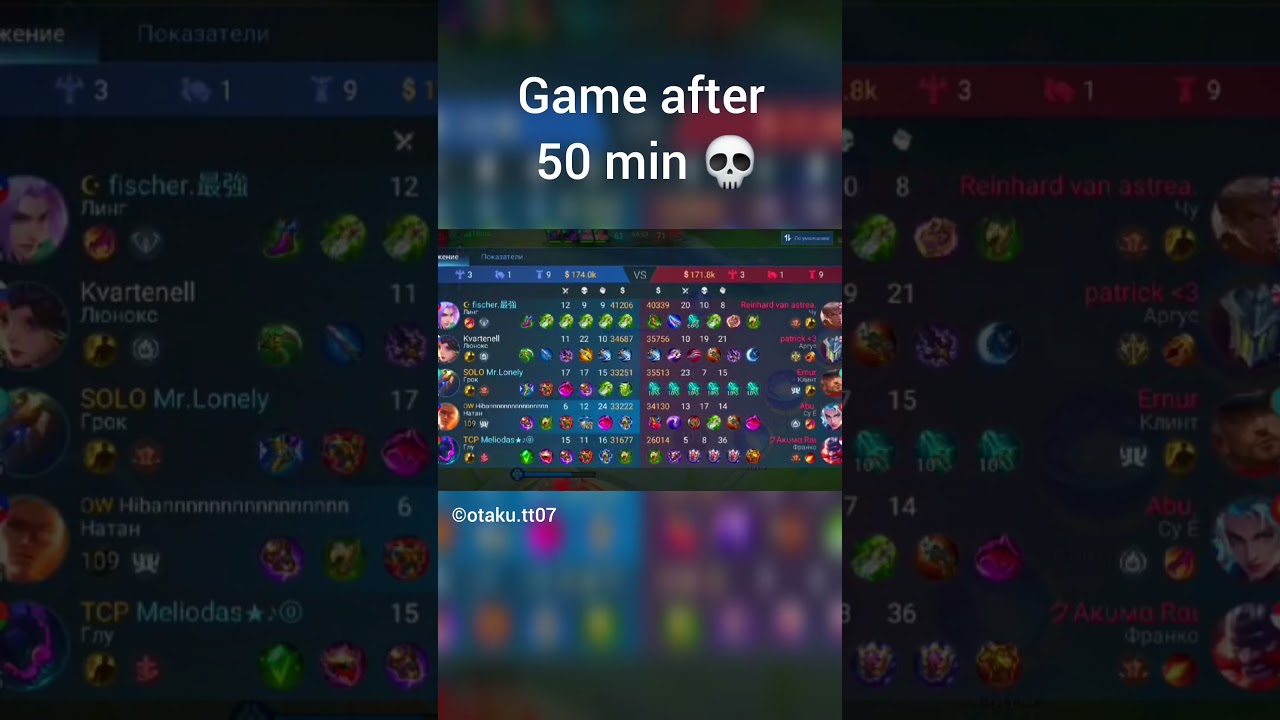 Game after 50 min 💀 