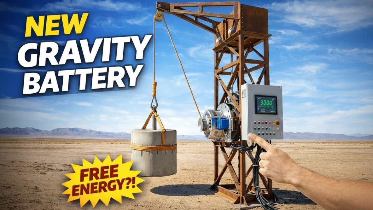 Gravity battery