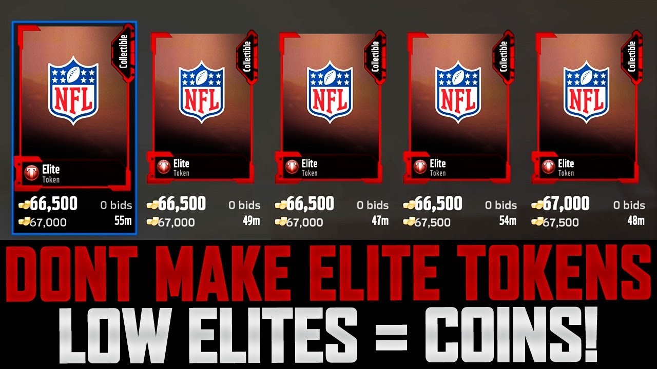 Do NOT Make Elite Tokens! | SELL YOUR LOW OVERALL ELITES! | Make Millions! | MUT 18