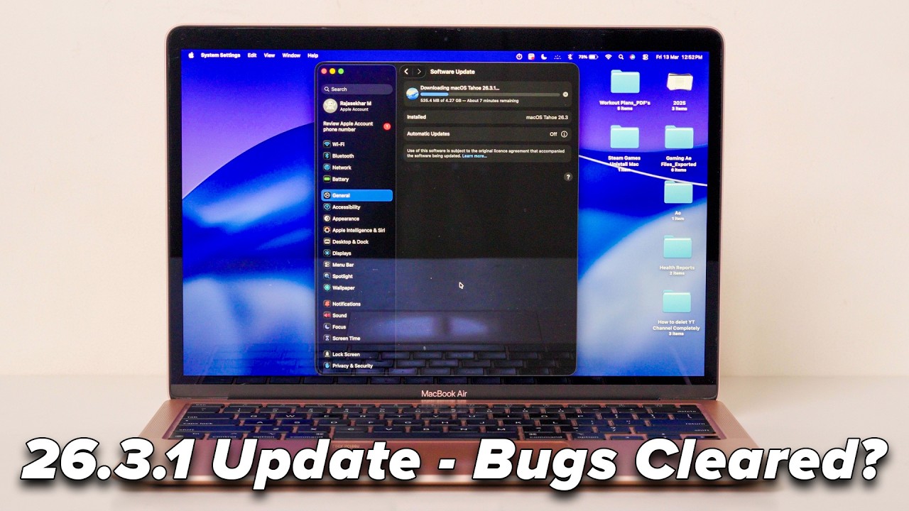Обзор обновления macOS Tahoe 26.3.1 — стоит ли обновляться?