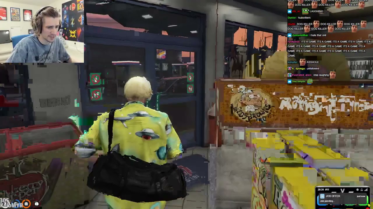 XQC GTA 5 RP (Role-Play) Part 26 (2/2) 2021 Full VOD