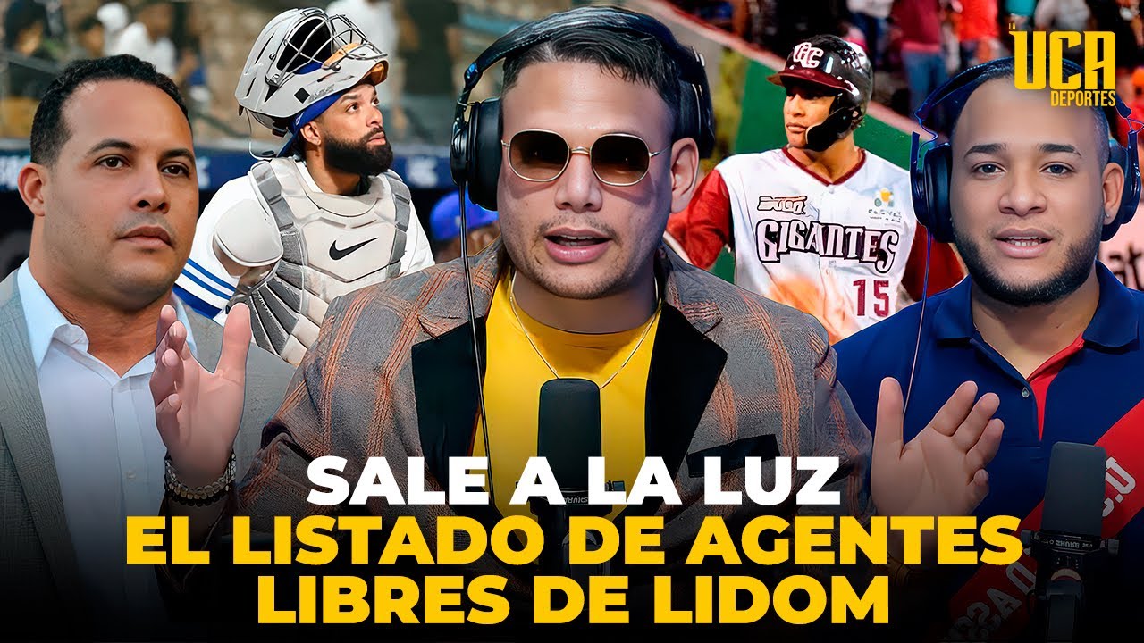 ENTREVISTA A ERICK ALMONTE: SALE A LA LUZ EL LISTADO DE LOS AGENTES LIBRES DE LIDOM