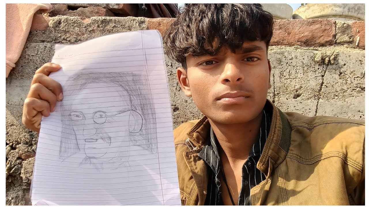 Guys  Gandhi ji ka sketch is vlogs ko jarur dekhen please bhai 🙏🙏