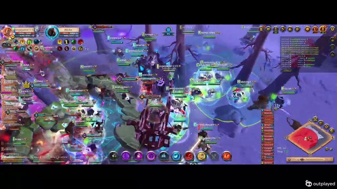 Outlimits vs UPSIDE vs ally ZEIT - pov locus parte 1