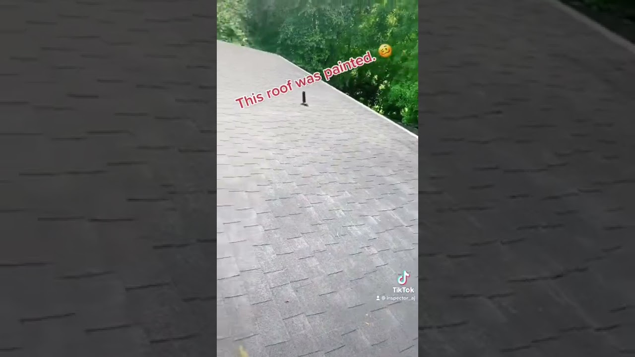Эта крыша была покрашена, лол