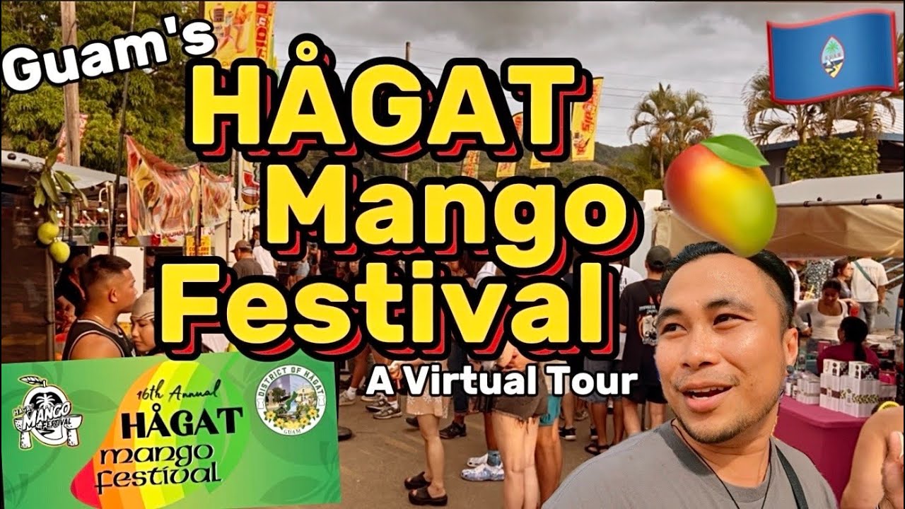 Фестиваль манго Hågat Mango 🥭 2025 на Гуаме 🇬🇺