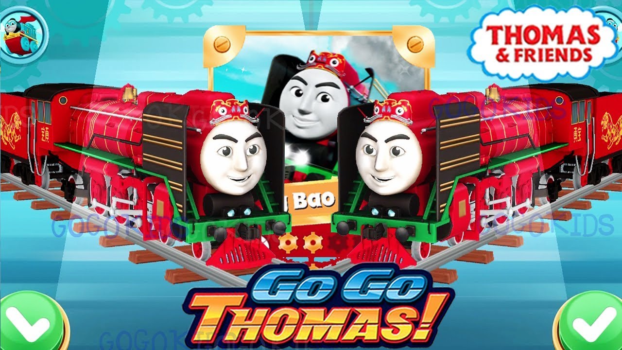 Thomas & Friends: Go Go Thomas! Yong Bao Evolved Super GOLDEN Racer Unlock All Engines #25