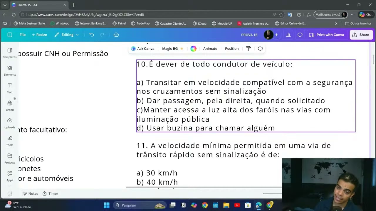 AULÃO CORREÇÃO PRÉ EXAME - 21/02/2026