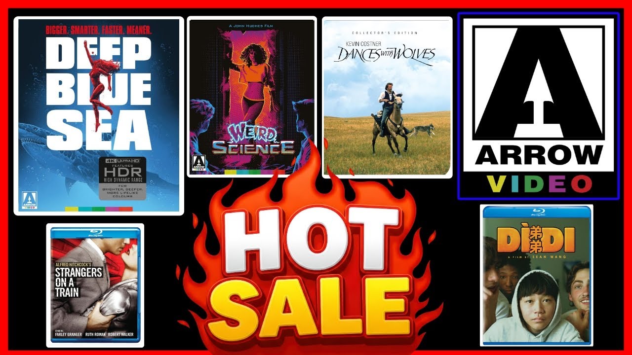 🔥HOT 4K & Blu-ray SALE on Amazon! + Arrow Video 50% Off – What to Buy!