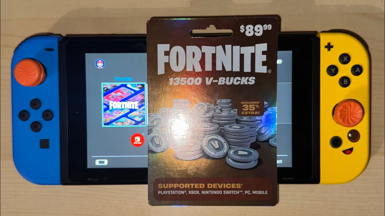 КАК АКТИВИРОВАТЬ КОД V-BUCKS ДЛЯ FORTNITE НА NINTENDO SWITCH В 2026 ГОДУ!
