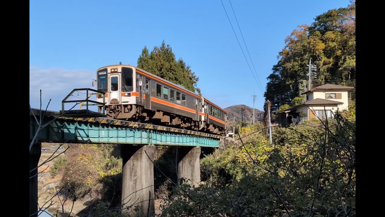 名松線　キハ11 白マーク