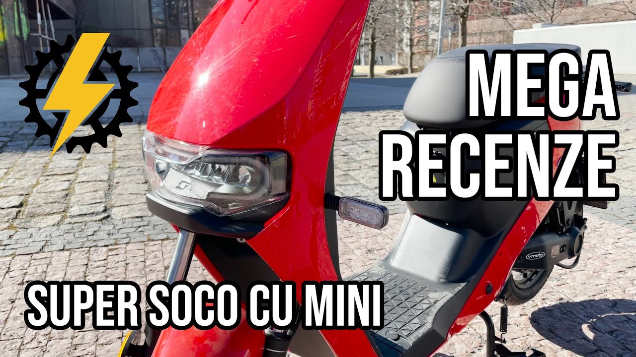 Super Soco CUmini - MEGA RECENZE