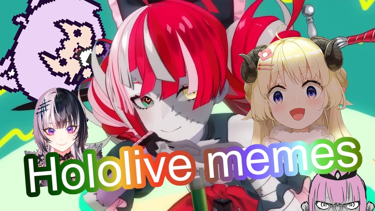 Almost 7 Minutes of Goofy Hololive {memes}