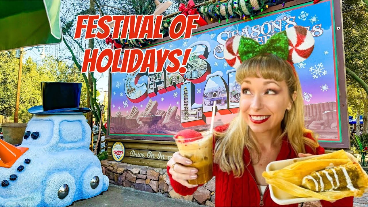 Disney Festival of Holidays Foodie Guide! | Our Top Food Choices for 2024