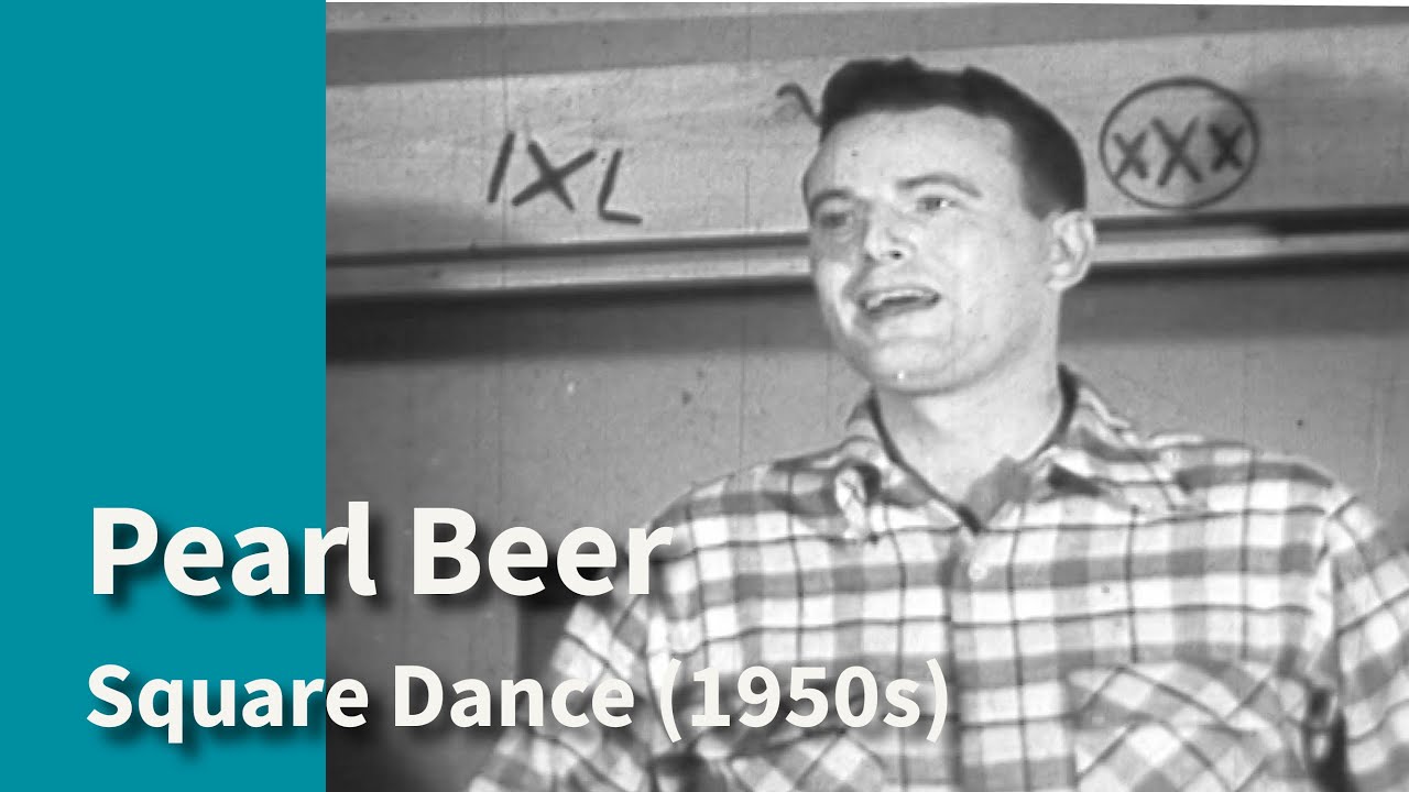 Pearl Beer Square Dance | Advertisement from the 1950s