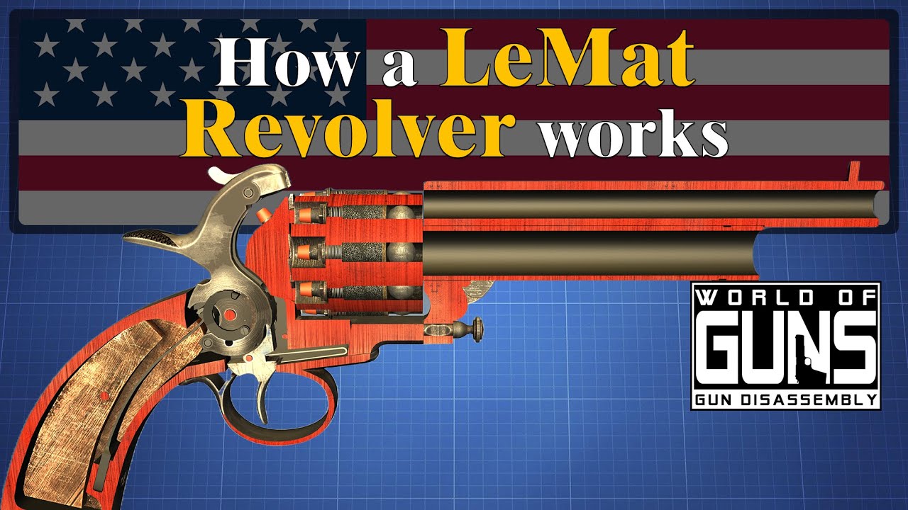 How a LeMat Revolver works | World of Guns