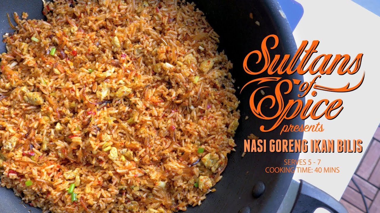 Nasi Goreng Ikan Bilis || Anchovy Fried Rice