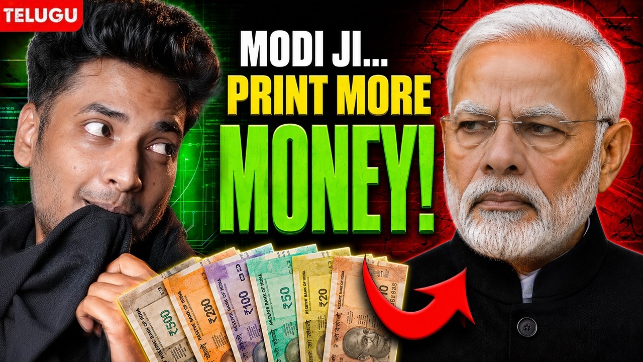 India Can Print MORE MONEY... So Why Are Indians Still POOR?| The Dollar Trap | Zoomed Vinay