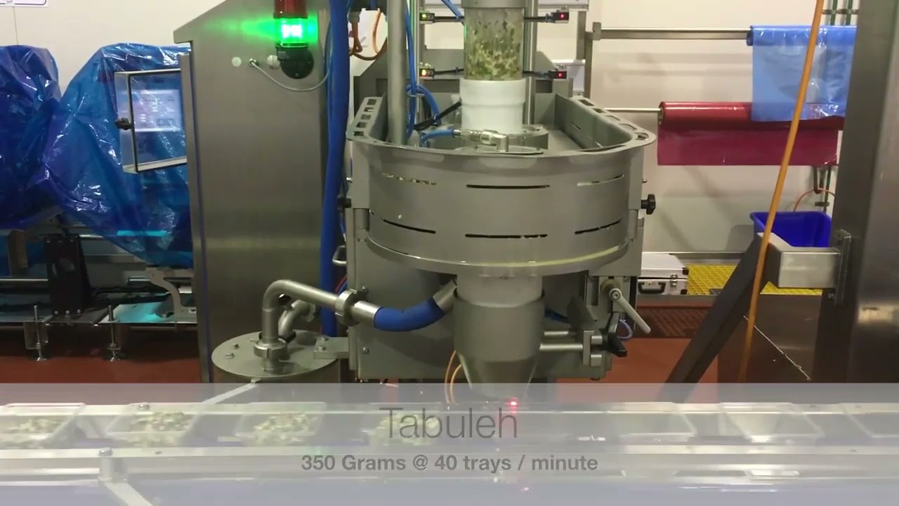 Leonhardt SD Series Dosing Solution for Salads, Pasta and Rice | Ready Meal Manufacturing