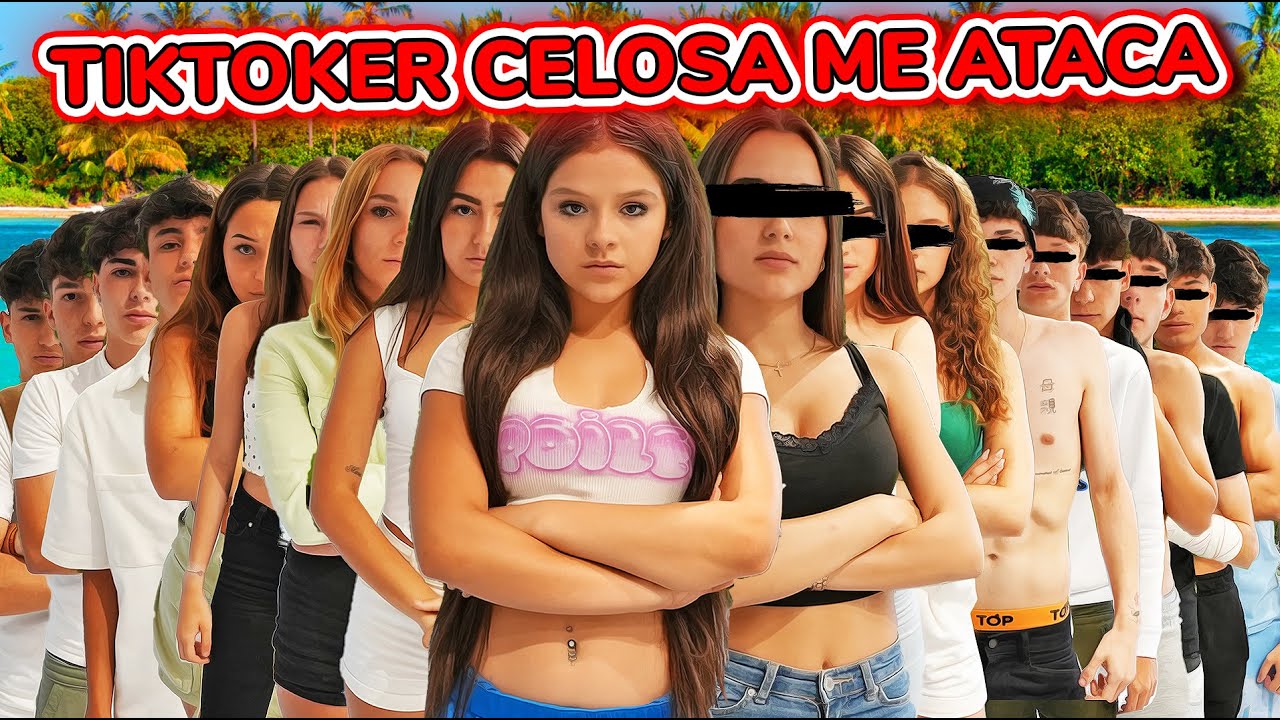😭 TIKTOKER CELOSA y sus PRIMOS ME ATACAN 😡 *se lía muy fuerte*