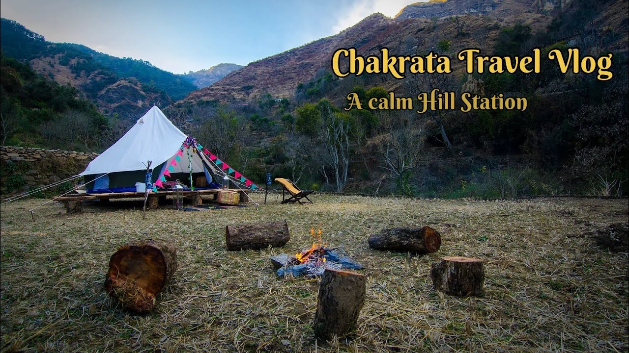 Chakrata TravelVlog | Devbhumi Uttarakhand | A Calm Hill Station | Tiger Waterfall | Chilmiri Top 😍