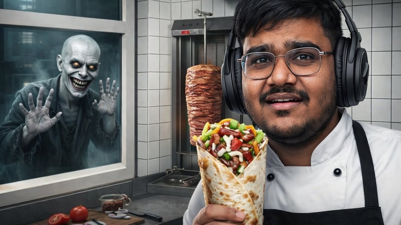 NIGHT SHIFT AT SHAWARMA SHOP 