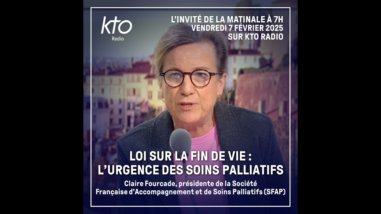 Claire Fourcade, présidente de la Société Française d’Accompagnement et de Soins Palliatifs (SFAP)