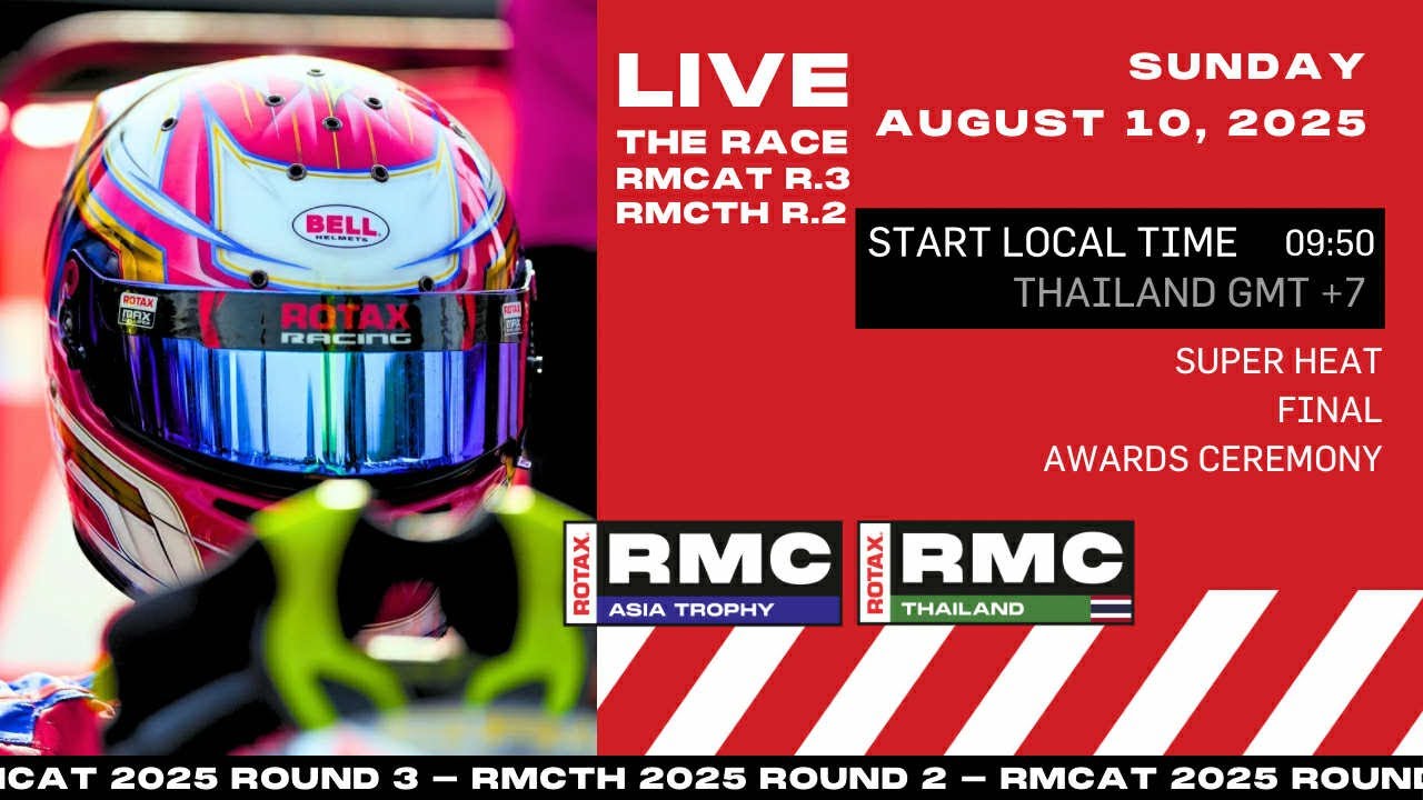 RMC Asia Trophy 2025  - R.3 I RMC Thailand 2025  - R.2 Sunday 10th Aug Final