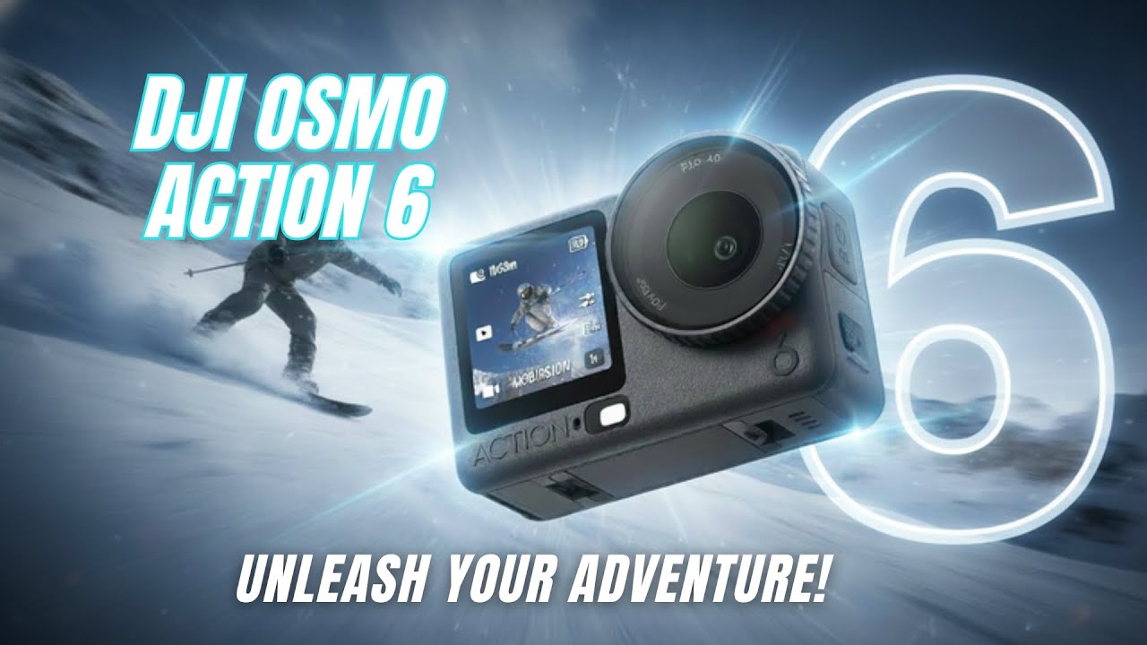 Scopri la DJI Osmo Action 6: la cam che rivoluziona le tue avventure!
