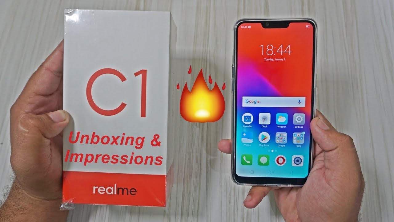 Realme C1 Unboxing & Impressions : Sahi Mei kmaal Hai ? 🤔🔥