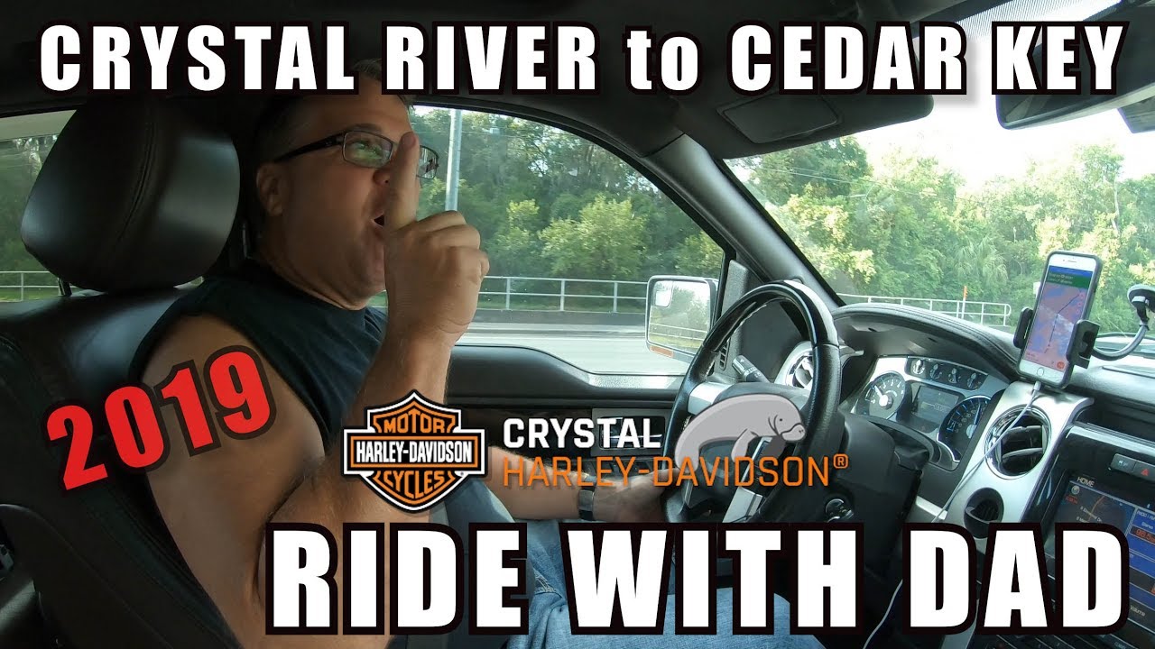 CRYSTAL RIVER TO CEDAR KEY   2019 RIDE WITH DAD RECAP