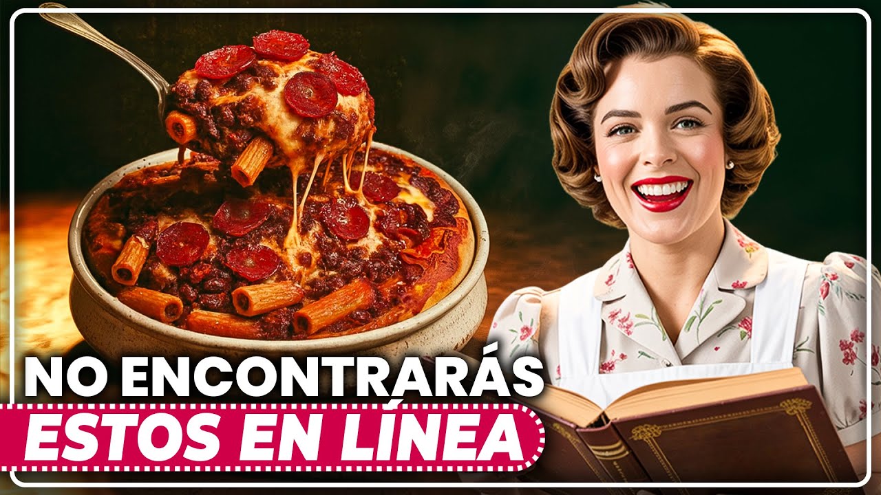 30 Recetas Olvidadas de 10 Minutos que Solo Podías Encontrar en Libros de Cocina Antiguos