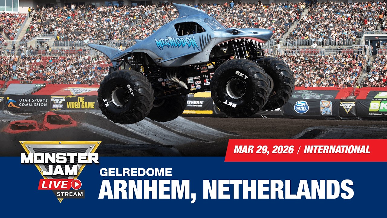 Monster Jam: Arnhem, Netherlands- 2 (Full Event) | March 29, 2026 | International