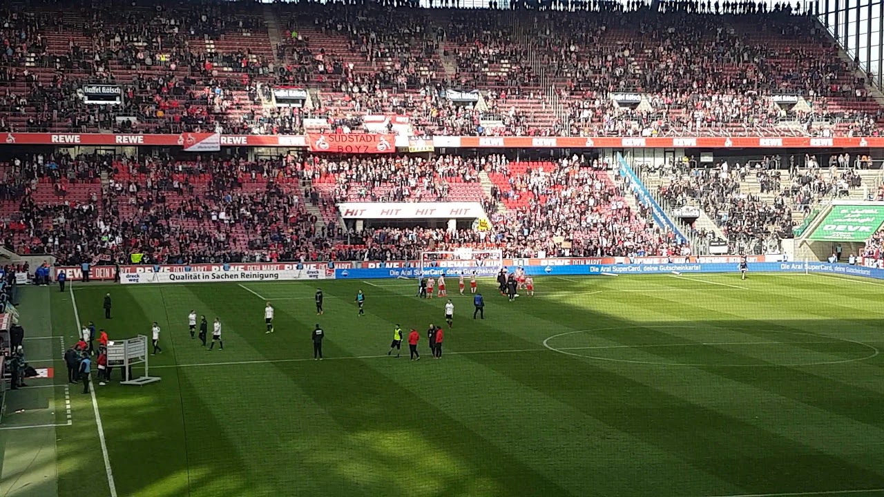 1.FC KÖLN VS SV SANDHAUSEN STIMMUNG NACHDEM ABPFIFF 🤓