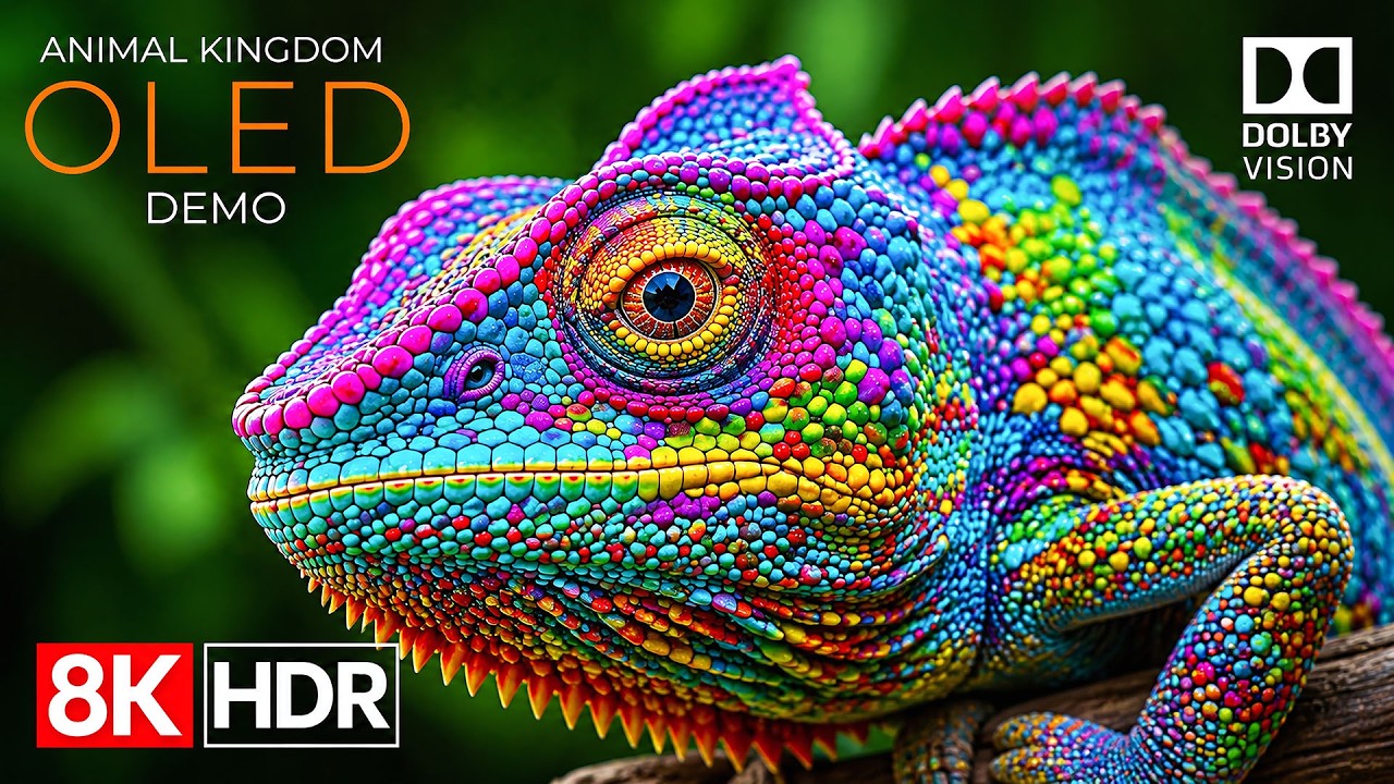 Cinematic OLED Display Test | 16K HDR Dolby Vision 240FPS (4K Video &bull; 8K ULTRA HD TV)