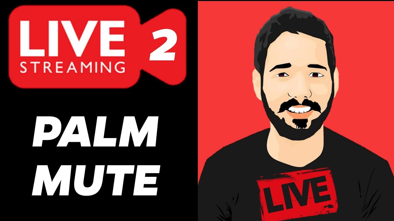 How to Mute or Chuck on Guitar by Acoustic Pahadi |Live Stream 2|