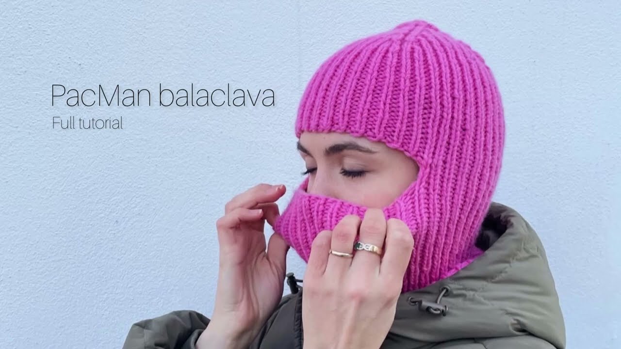 Pacman balaclava // Full tutorial