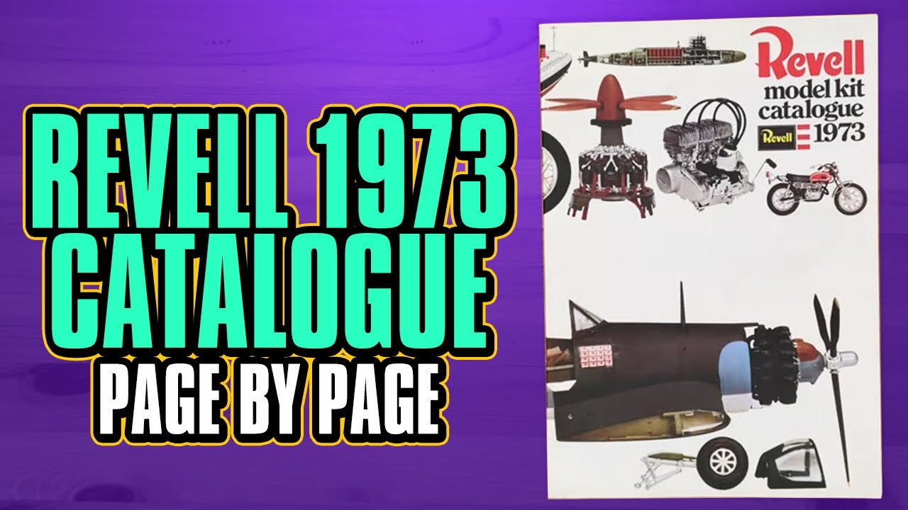 Revell Catalogue 1973 Page by Page (Vintage Catalog)