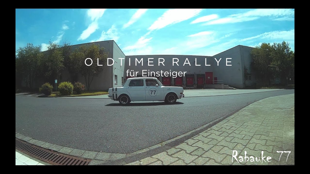 Oldtimerrallye f&uuml;r Einsteiger
