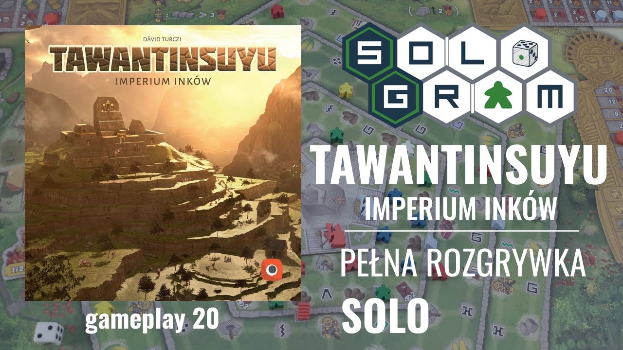 Tawantinsuyu - Imperium Inków | pełna rozgrywka solo | Axomamma | zasady gry | gameplay 20
