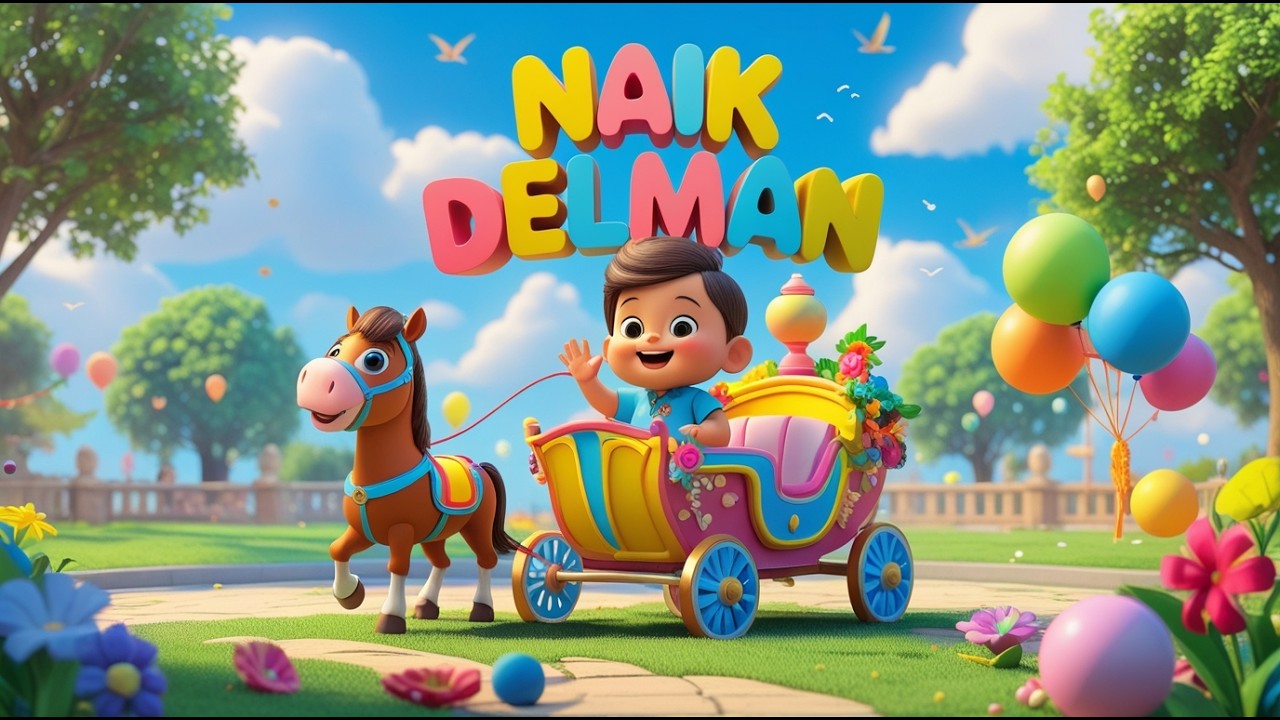NAIK DELMAN - LAGU BALITA POPULER 2025 – CERIA & EDUKATIF | FamilyKids