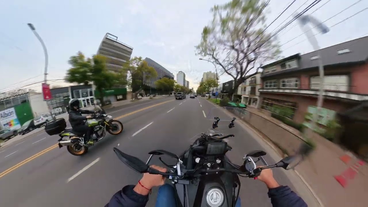🔥 Rodada a Zona Norte (Parte 2) | QJ SRT 800 SX + Grupo de Motos